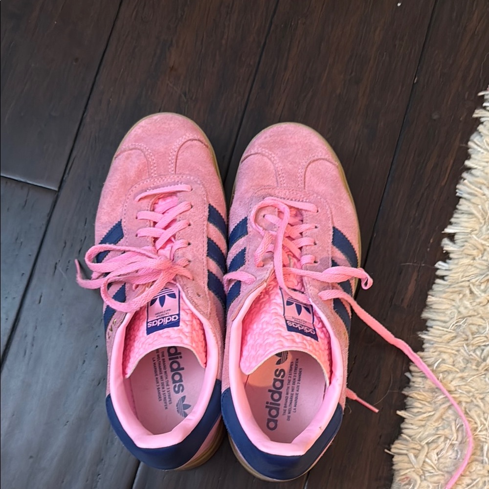 Adidas Pink and Navy Sneakers - Picture 5 of 5